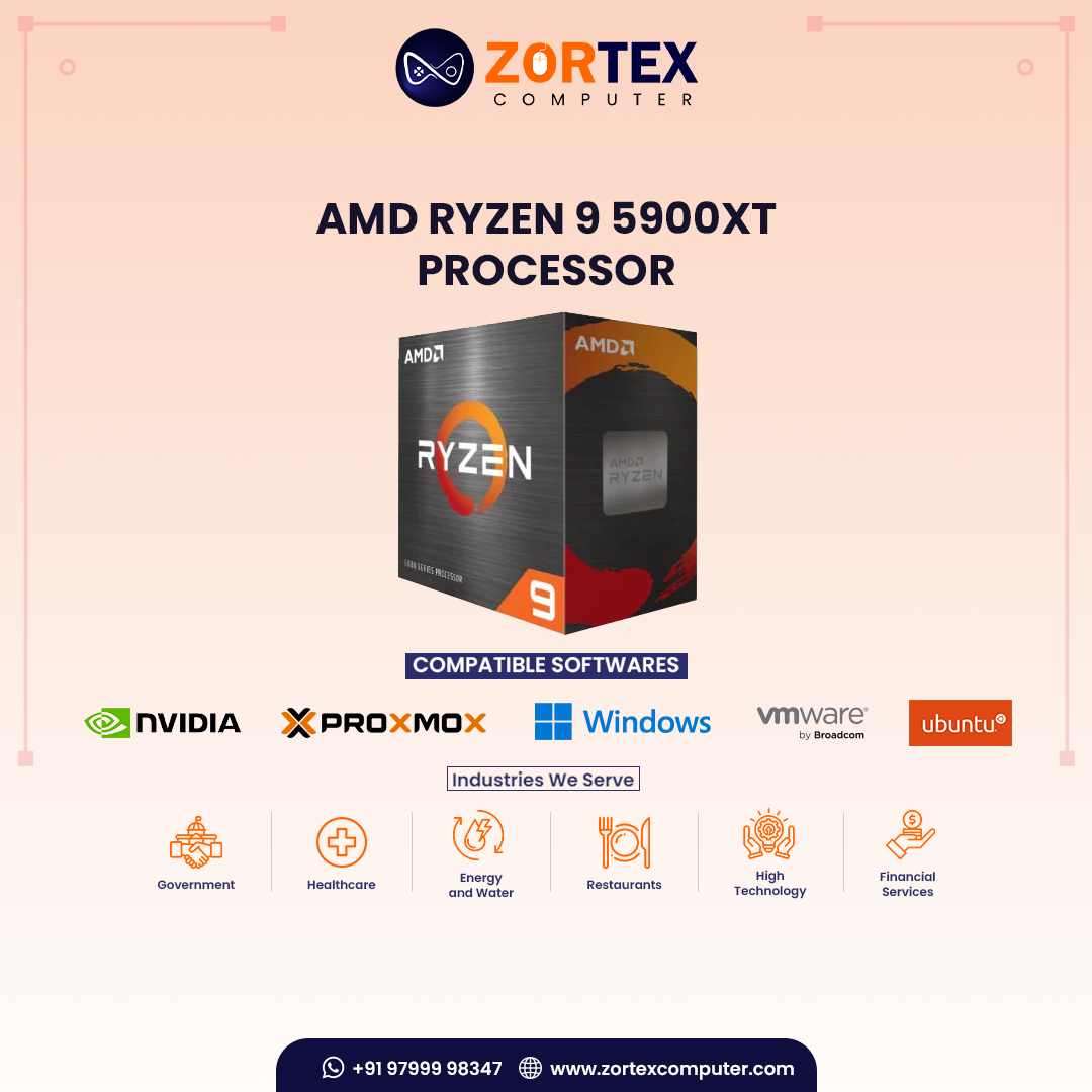 AMD Ryzen 9 5900XT Processor